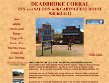 Tablet Screenshot of deadbrokecorral.com